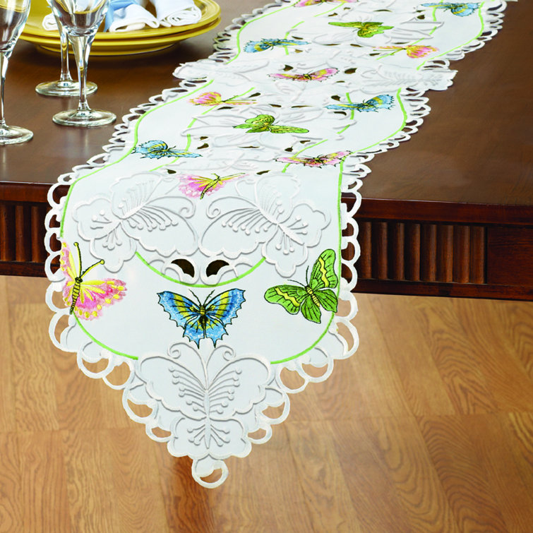 August Grove® Maen Oval Table Runner Wayfair